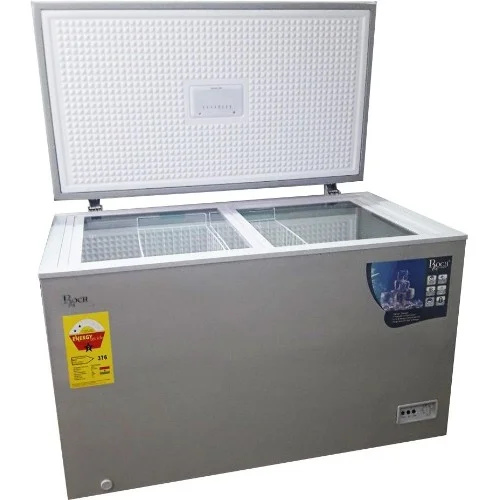 Roch 350L Chest Freezer, Silver-RCF 450G