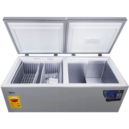 ROCH RCF-550-G 455 Litres Double Door Chest Freezer